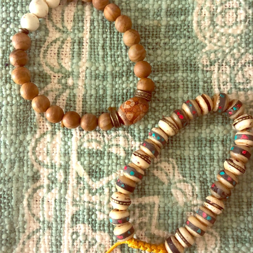 Handmade Mala Bead Bracelets